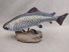 Salmon hand carved for sale  Charlevoix