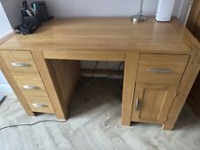 solid walnut desk for sale  BOURNE END