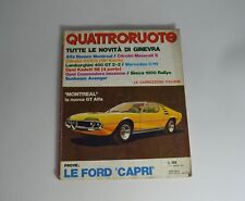 N7973 rivista quattroruote usato  Montecatini Terme