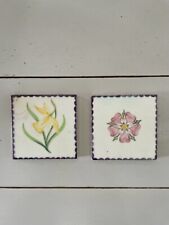 Flower tiles pilkington for sale  BECKENHAM