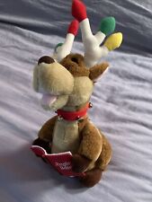 Plush singing reindeer for sale  Warrington