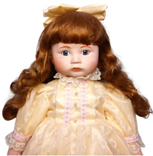 VTG Seymour Mann Connoisseur Collection 20" Porcelain Doll DONNA Victorian LTD E for sale  Shipping to South Africa
