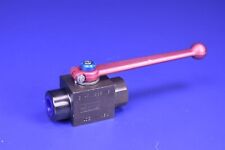 Parker 2-Way 1/2" SAE Hydraulic High Pressure Ball Valve 6,000 PSI BVHP08SSS1NG for sale  Shipping to South Africa