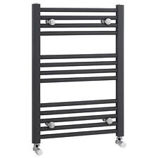 ANTHRACITE STRAIGHT TUBED HEATED TOWEL RADIATOR 700 X 500MM - RRP £289 for sale  Shipping to South Africa