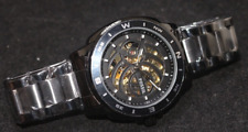 Relógio de pulso masculino Fantastic Fossil automático mostrador esqueleto preto perfeito comprar usado  Enviando para Brazil