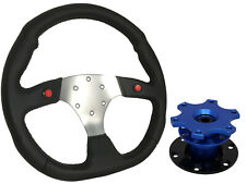 Chrome steering wheel for sale  PETERBOROUGH