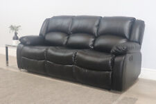 scs leather sofa for sale  MIRFIELD