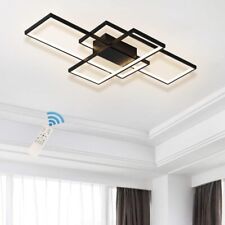 JIINOO Dimmable Ceiling Light,3 Squares Modern LED Ceiling Lamps with Remote Con for sale  Shipping to South Africa