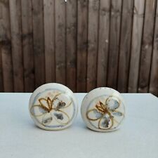 Old Nick Pottery Salt And Pepper Shaker Hand Painted Ceramic Glazed South Africa for sale  Shipping to South Africa