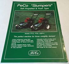 Peco stump grinders for sale  UK