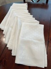 pre owned vintage linen napkins-27" x 32" for sale  Shipping to South Africa