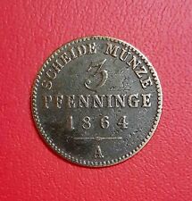 Pennies 1864 prussia for sale  Shipping to Ireland