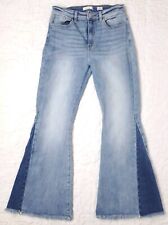 Jeans para mujer KanCan Estilo talla 29 denim de altura ultra destello pierna cruda dobladillo 29x31 segunda mano  Embacar hacia Argentina