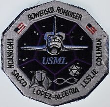 Used, NASA PLATONIC SOLIDS DESIGN STS-73 MISSION PATCH VINTAGE USML - POOR for sale  Shipping to South Africa