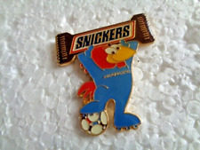 Broche de lapela de metal patrocinador chocolate Copa do Mundo França 98 Snickers comprar usado  Enviando para Brazil