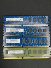 (Lot of 4) 2GB PC3 DDR3 Computer Ram, 1Rx8 & 2Rx8 All 10600U Tested Working for sale  Shipping to South Africa