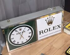 Rolex clock sign for sale  BRIDGWATER