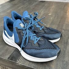 Niebieskie buty męskie Nike Air Zoom Winflo 6 Athletic Running AQ7497-006 rozmiar 14 EUC! na sprzedaż  Wysyłka do Poland