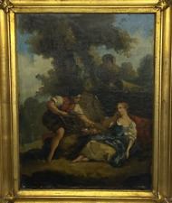 Antique oil painting d'occasion  France