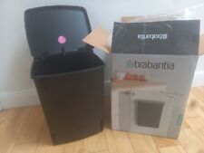 Brabantia 10L Built In Kitchen Cupboard Door Wall Mountable Waste Rubbish Bin, used for sale  Shipping to South Africa