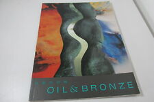 Oil & Bronze, Two Brazilian Painters & a Taiwanese Sculptor, exhibition book, usado comprar usado  Enviando para Brazil