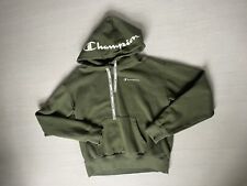 Champion green hoodie for sale  YATELEY