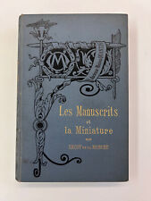 Manuscrits miniatures lecoy d'occasion  Paris XV