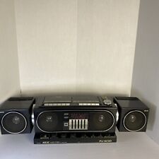 Radio estéreo portátil vintage Akai PJ-W30 boombox funciona 1980 retro segunda mano  Embacar hacia Argentina