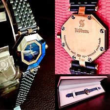 Relógio de pulso suíço raro feminino H Stern “Sapphire Collection” ouro 18 quilates e diamantes, usado comprar usado  Enviando para Brazil