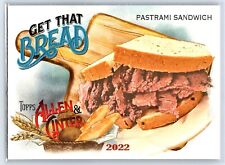 Pastrami Sandwich 2022 Topps Allen & Ginter Get That Bread for sale  Shipping to South Africa