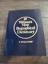 Webster biographical dictionar for sale  Melcher Dallas