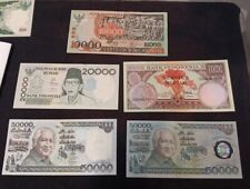 Lot indonesia banknotes for sale  San Bernardino