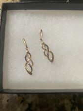 chocolate diamond earrings for sale  Coeur D Alene