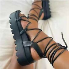 Womens flatform summer for sale  Shipping to Ireland