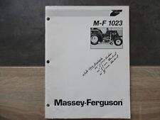 Catalogue massey fergusson d'occasion  Beaumetz-lès-Loges