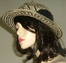 Cappello paglia bicolore usato  Portomaggiore