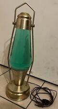 Vtg 1970's Lava Lite Lamp Coachlite Coach Lantern Green Lava, used for sale  Shipping to South Africa
