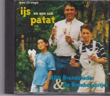 Ron Brandsteder&De Breukelaartjes-Ijs En Een Zak Patat  cd maxi single tweedehands  Emmen - Derde Kruisdiep