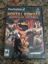 Mortal Kombat: Shaolin Monks PS2 Sony PlayStation 2 en caja etiqueta negra - probado  segunda mano  Embacar hacia Argentina