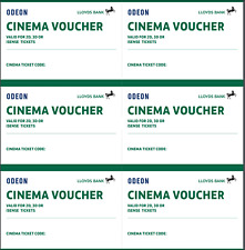 Odeon cinema tickets for sale  MANCHESTER