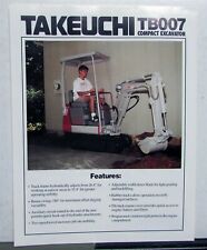 1980s takeuchi tb007 for sale  Holts Summit