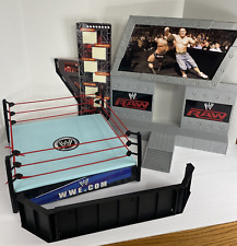 Usado, WWE RAW Wrestling Ring Juego Giant Arena Stage 2008 Jakks NO COMPLETO segunda mano  Embacar hacia Mexico