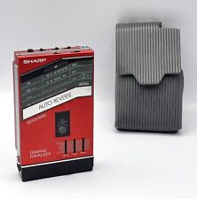 Reproductor de cassette estéreo AM/FM inverso automático Sharp JC-850 (R) de colección para reparación segunda mano  Embacar hacia Mexico