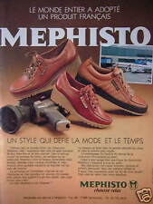 1981 advertising mephisto d'occasion  Expédié en Belgium