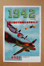 1942 #2 Arcade Flyer Video Game promotional poster  for sale  Shipping to Canada