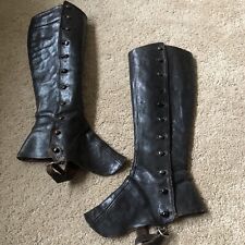 Antique leather spats for sale  BETWS-Y-COED