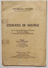 Exercices solfège georges d'occasion  Labourse