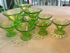 green depression glass glows for sale  Lenexa