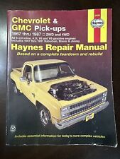 Haynes repair manual for sale  Scotts