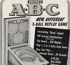 Abc arcade flyer for sale  Collingswood